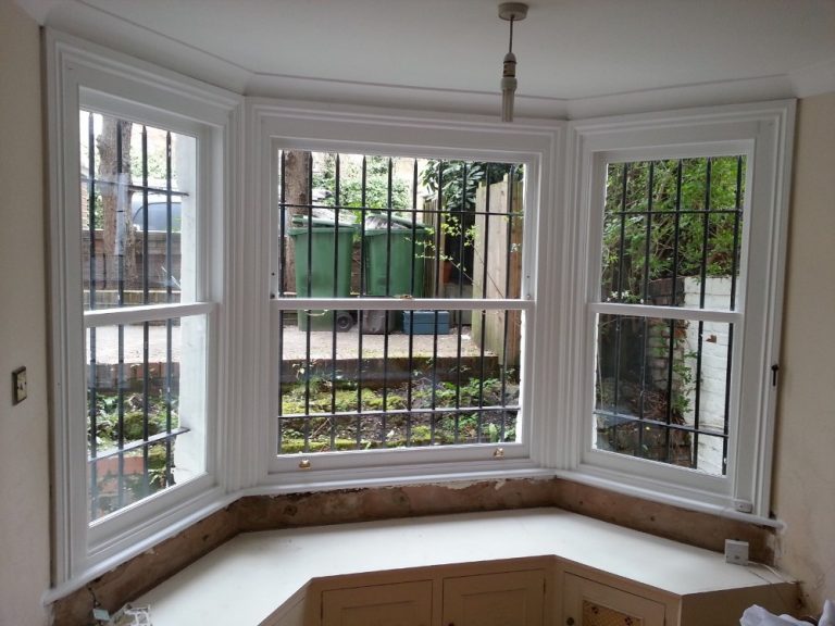 New Double Glazed Sashes & Renovated Window Boxes in London